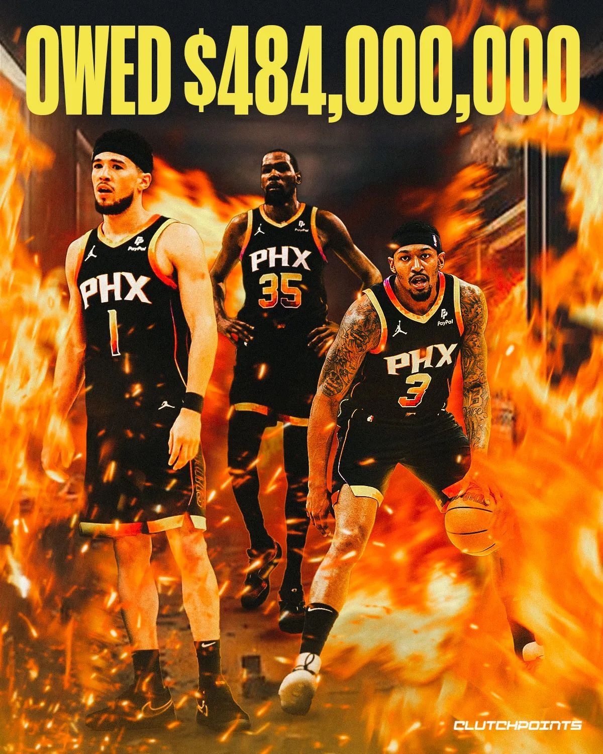 太阳队全队伤停，球队战绩一片黯淡